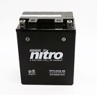 Nitro NTX14AHL-BS / YTX14AHL-BS AGM Batterie 12V 12AH - Einbaufertig (YB14L-A2)