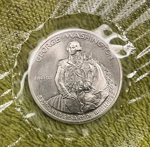 1982-D George Washington Commemorative Silver Half Dollar - Gem BU ~Very Nice!~ - Picture 1 of 5