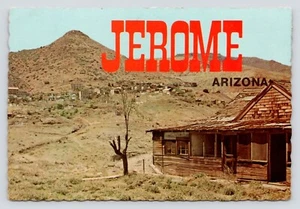 Copper Mining Camp Jerome Ghost City Arizona c1979 Continental Postcard - Picture 1 of 2