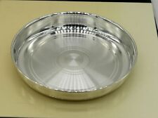 999 pure sterling silver handmade solid silver plate or tray, silver has antibac