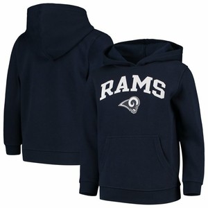 la rams white moletom com capuz