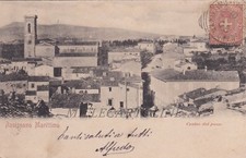 ROSIGNANO MARITTIMO: Centro del Paese  1901