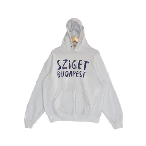 SZIGET Music Festival Budapest Hoodie Fruit Of The Loom White Size Large - Picture 1 of 9