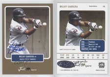 2004 Just Minors Just Prospects Gold Auto /50 Melky Cabrera #15 Auto