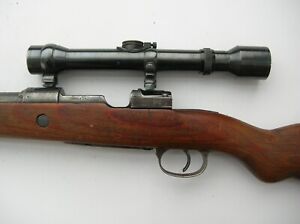 Sniper scope riflescope optics Zielfernrohr ZF39 LOVEC 4x double claw mount K98