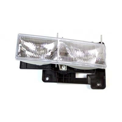 For GMC C3500HD Headlight 2001 2002 Driver Side Rectangle Form w/ Bulbs CAPA - Image 1 of 4