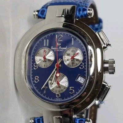 Reloj cronógrafo de cuarzo azul Lucien Piccard 36 mm Foto 1 de 4