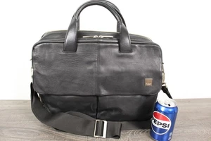 Schöne KNOMO London Warwick Leder Messenger Bag 15" Laptop Schultertasche - Bild 1 von 14