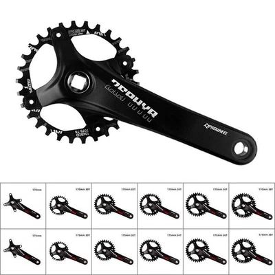170/175mm 30/32/34/36/38T Sprocket 104BCD Prowheel Crank Chainring MTB Crankset - Image 1 of 4