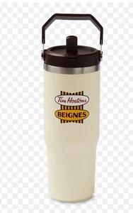 Vaso de mango superior de acero inoxidable de 30 oz - logotipo retro inglés nuevo - Imagen 1 de 5