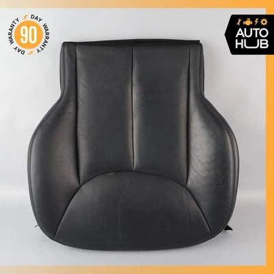 Almofada de assento inferior inferior lateral esquerda 07-08 Mercedes R230 SL550 preta fabricante de equipamento original - Imagem 1 de 4