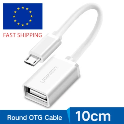Ugreen Micro USB to USB OTG Cable On the Go Adapter for Samsung S7 S6 LG G3 HTC - Image 1 of 4