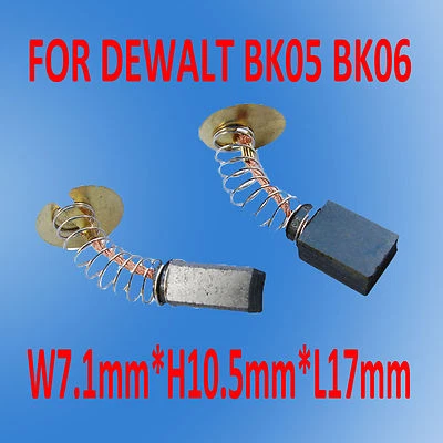 Carbon Brushes For Black Decker 450374-12 27182 23802 27126 3108 BK05 Drill Saw - Image 1 of 2