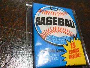 (1) 1980 Topps Baseball Wax Pack From Box Rickey Henderson Rookie RC Year - Picture 1 of 3