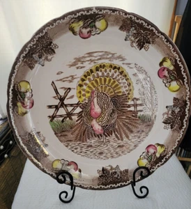 Plato/colgador de pared King Tom decorado a mano piedra de hierro piedra de hierro - Imagen 1 de 7