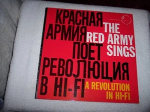 LP--THE RED ARMY SINGS--A REVOLUTION IN HIFI   *MINT VINYL*   #268 - Picture 1 of 8