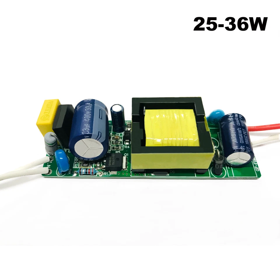 3pcs 25-36W LED Driver Power Supply Transformer AC 85-265V DC 24-42V 650-900mA - Image 1 of 1
