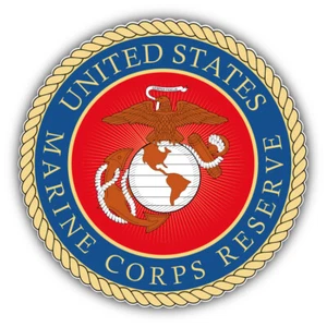 Marinecorps Reserve Seal Auto Autoaufkleber Aufkleber - Bild 1 von 1