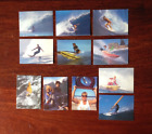 Sanitarium Weet Bix cereal cards. SURF SPORTS (1985). Lot of 11 cards