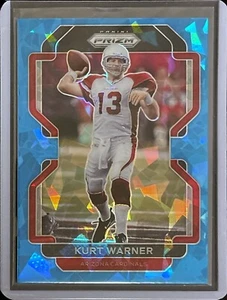 Kurt Warner - 2021 Panini Prizm - Blue Cracked-ice Prizm - Numbered /99 #82 - Bild 1 von 1