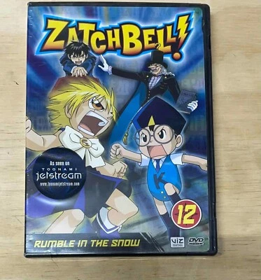 NEW Zatch Bell DVD Anime Volume 12 Rumble In The Snow Eps 45-48 Zatchbell Viz - Image 1 of 3