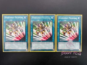 YuGiOh! Teletransporte de emergencia GRCR-EN055 “Raro” 3x 1ª edición - Imagen 1 de 1
