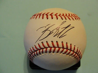 Billy Butler autografado Rawlings oficial MLB OML beisebol atletismo realeza  - Imagem 1 de 3