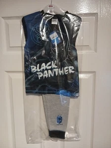 Black Panther Pyjamas 5-6yrs - Picture 1 of 2