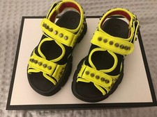 neon gucci sandals