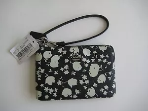 New Coach 64214 Cross Grain Leather Wristlet Small Electronics Carrier/ Wallet - Picture 1 of 3