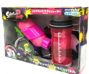 Nintendo Splatoon 2 Splashooter Water Gun with Ink Tank Neon Pink NEW From Japan - Picture 1 of 4