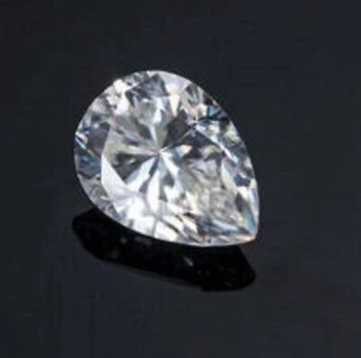 LAB-GROWN CVD DIAMOND PEAR CUT 2.5 CT D VVS1 CLARITY EGL CERTIFIED GEMSTONE 5ATK - Image 1 of 4