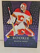 23-24 Dustin Wolf Purple Aurum Rookie # /15 Rare Variant