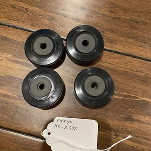 ONKYO HT-R590 4 FEET AND SCREWS - Picture 1 of 1