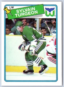 SYLVAIN TURGEON 1988-89 O-PEE-CHEE 88-89 NO 24 NRMINT+            40738 - Picture 1 of 2