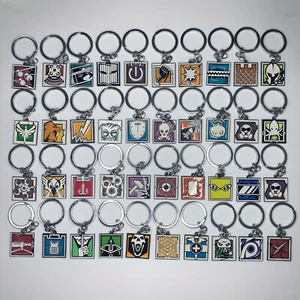 Rainbow Six/Rainbow 6 Metal Keychain Souvenir Classic Game Themed for Men Women - Picture 1 of 125