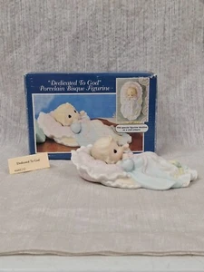 Precious Moments Taufgeschenk Taufe Gott gewidmet 1999 488232 Baby - Bild 1 von 7