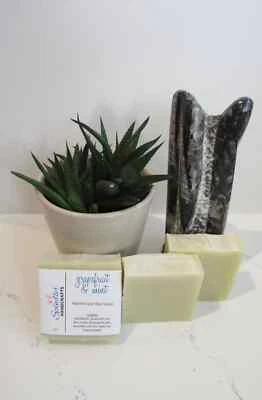 POMELO Y MENTA - Hidratante Hecho a Mano - Jabón en Barra de Arcilla Casero, con  4 oz Foto 1 de 3