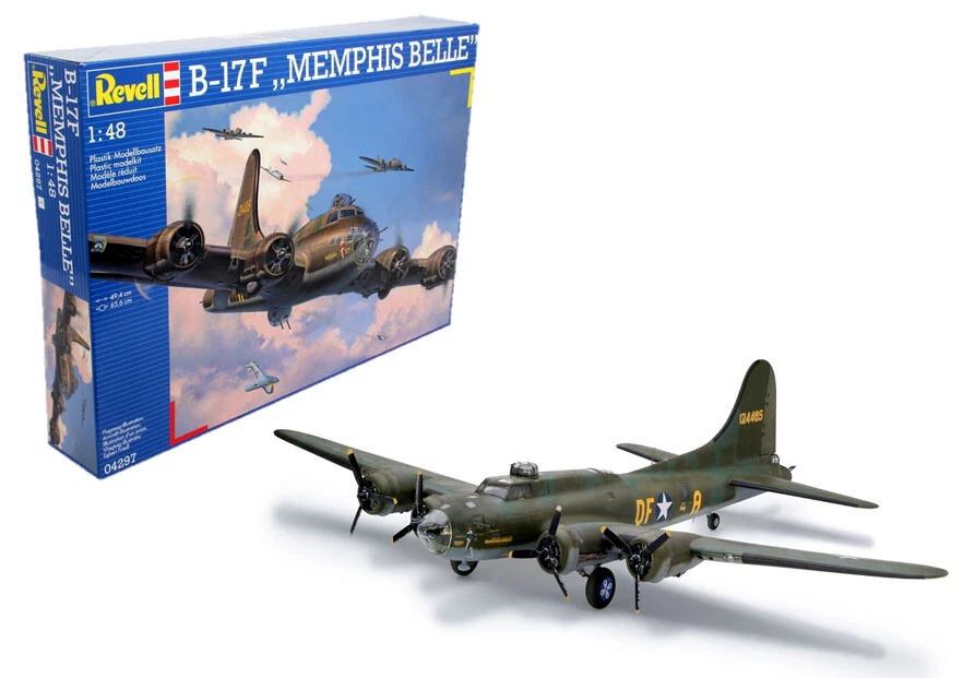 Boeing B-17f Memphis Belle 1 48 Rev4297 - Revell modellismo