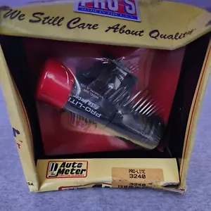 Brand NEW Made In The USA AutoMeter 3240 Pro-Lite Warning Light Factory Sealed - Foto 1 di 9