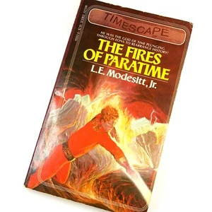 The Fires of Paratime L.E. Modesitt Jr. 1982 Timescape Pocket 1st Paperback - Imagen 1 de 7