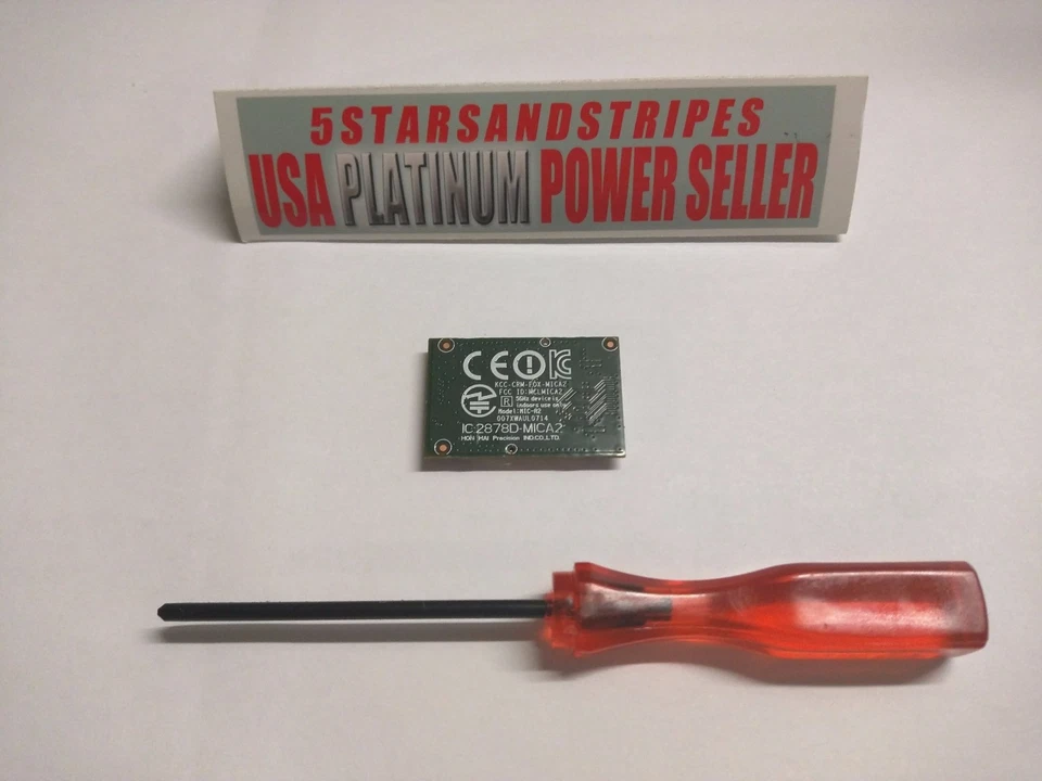 Placa lógica módulo Bluetooth ORIGINAL NINTENDO WII U 2878D IC WIFI chip + ferramenta - Imagem 1 de 1