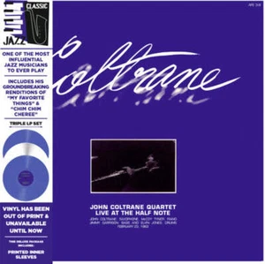 John Coltrane Quartet - Live at the Half Note [Blue & White Vinyl] NEW Vinyl - Picture 1 of 1