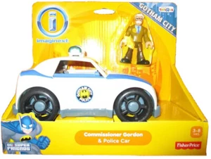 Imaginext DC Super Friends COMMISSIONER GORDON POLICE CAR GOTHAM CITY TOYS R US - Picture 1 of 1