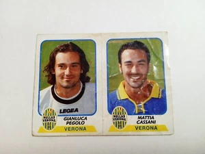FIGURINA CALCIATORI PANINI 2003/04 VERONA PEGOLO/CASSANI n 621 CON VELINA - Imagen 1 de 2