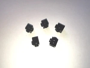 LEGO® City Konverter Baustein 1x1 in schwarz 5 Stück #26604 NEU - Bild 1 von 1