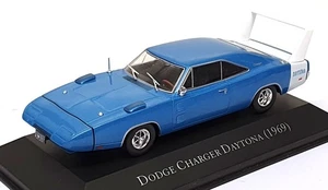 Altaya 1/43 Scale Diecast 17725K - 1969 Dodge Charger Daytona - Blue - Picture 1 of 5