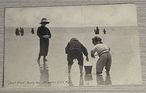 Postcard Just Kids That’s All Atlantic City New Jersey NJ SEE CREASES - Picture 1 of 2
