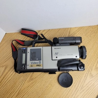 Sony Video 8 Pro Camera Recorder CCD-V110 (No Batteries Or Charger)  - Image 1 of 4