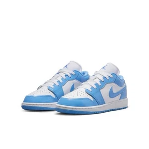 Kids Size 5.5y/Womens Size 7 Nike Air Jordan 1 Low SE GS Legend Blue FZ3929-114 - Picture 1 of 6